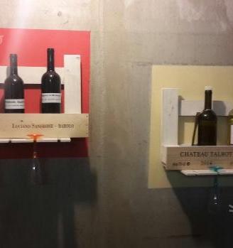 Contenitore in pallet x bottiglie di vino