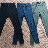 Set Leggings donna sportivi da 3 pezzi a vita alta