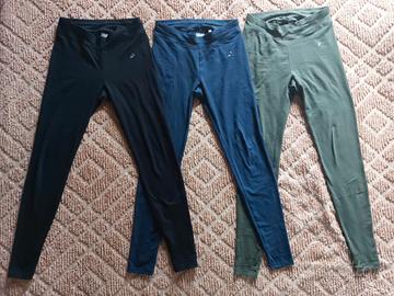 Set Leggings donna sportivi da 3 pezzi a vita alta