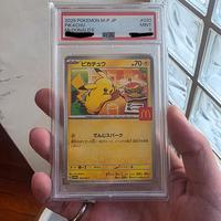 pikachu mc donald psa 9 