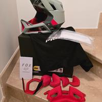 casco mtb fox proframe M blocked 