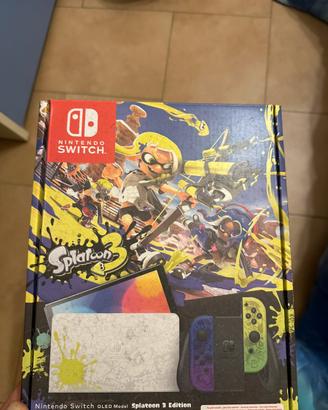 Nintendo Switch Oled Splatoon Edition + Accessori