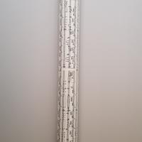 carta da parati con note musicali