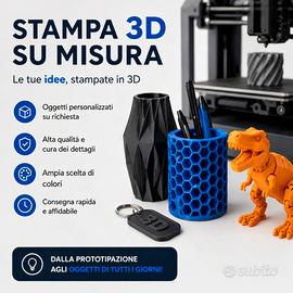 Oggetti stampati in 3d