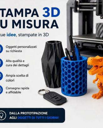 Oggetti stampati in 3d