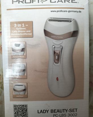 Epilatore+Rasoio + Toglicalli 3in1 Nuovo Sigillato