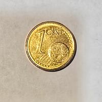 1 cent colpr Oro Germania 2002