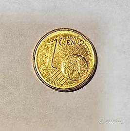 1 cent colpr Oro Germania 2002