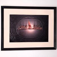 Quadro di "Roffi" (Roberto Fraschetti) a rilievo