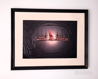 Quadro di "Roffi" (Roberto Fraschetti) a rilievo