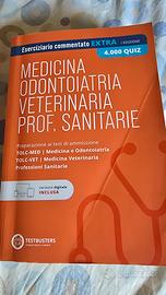 libro di preparazione a professioni sanitarie 