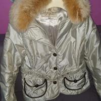 Giubbotto Ascot collo pelliccia volpe 