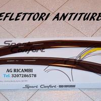 Deflettori antiturbo Oscurati Alfa 159 Berlina SW