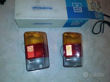 Fanale posteriore destro nuovo Fiat 126 black fsm