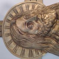 Crocifisso antico di ottone