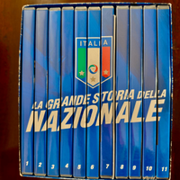 11 DVD “La Grande Storia della Nazionale” Gazzetta