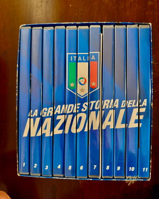 11 DVD “La Grande Storia della Nazionale” Gazzetta