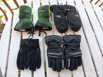 guanti da sci e di lana