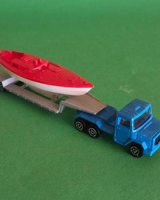 CAMION SCANIA TRANSPORTER CON MOTOSCAFO - 1/100