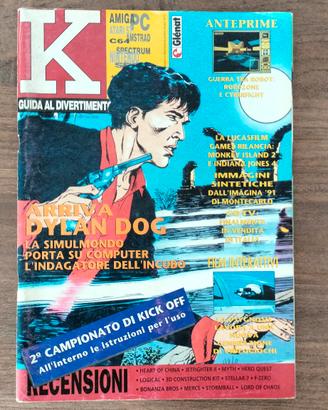 Rivista K n. 30 – Copertina Dylan Dog (1991)
