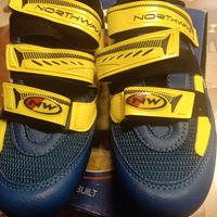 Scarpe da ciclismo 42,5 più attaccati pedali