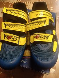 Scarpe da ciclismo 42,5 più attaccati pedali