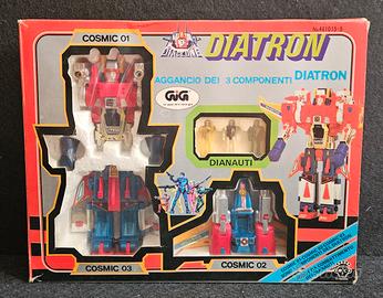 Giocattolo Robot Vintage Diatron Anni 80 Gig