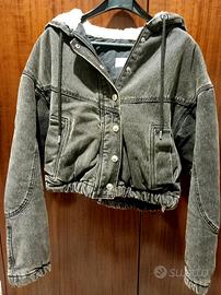 Giacca jeans imbottita 
