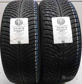 2 GOMME 215 50 18 MICHELIN A61322