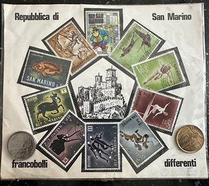 Folder monete San Marino Lire XXII Olimpiadi 1980