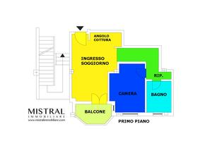 Sassari fine via Baldedda bilocale al primo piano