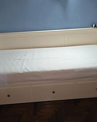 HEMNES letto divano/3 cassetti bianco