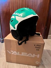 Casco da sci verde NUOVO TG S/M - 55/58