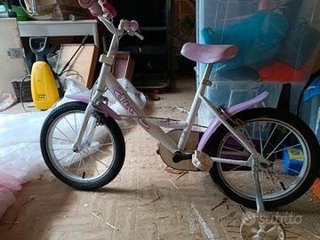 Bicicletta bambina 16 pollici (4/6 anni)