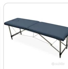 Lettino portatile e pieghevole per massaggi. 
