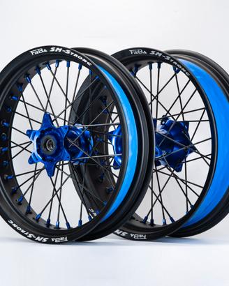 Cerchi faba supermotard nuovi yamaha yz yzf