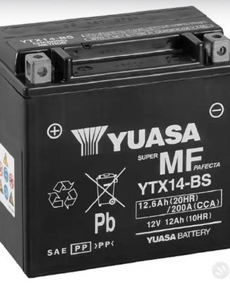 Batteria Yuasa YTX14-BS per Buell
