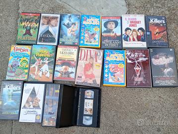 lotto 18 VHS miste 
