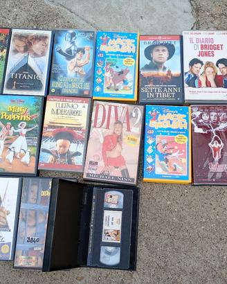 lotto 18 VHS miste 