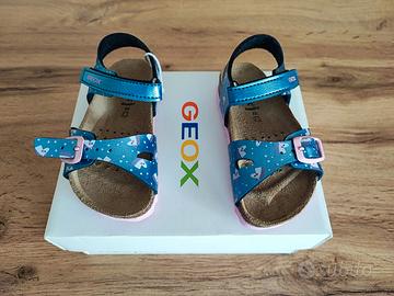 NUOVE scarpe Geox Sandal Chalki Girl taglia 22