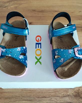 NUOVE scarpe Geox Sandal Chalki Girl taglia 22