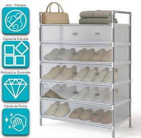 Organizzatore scarpe Mulin 6 ripiani 