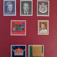 PRINCIPI E  STEMMI LIECHTENSTEIN 1968-69-70-71