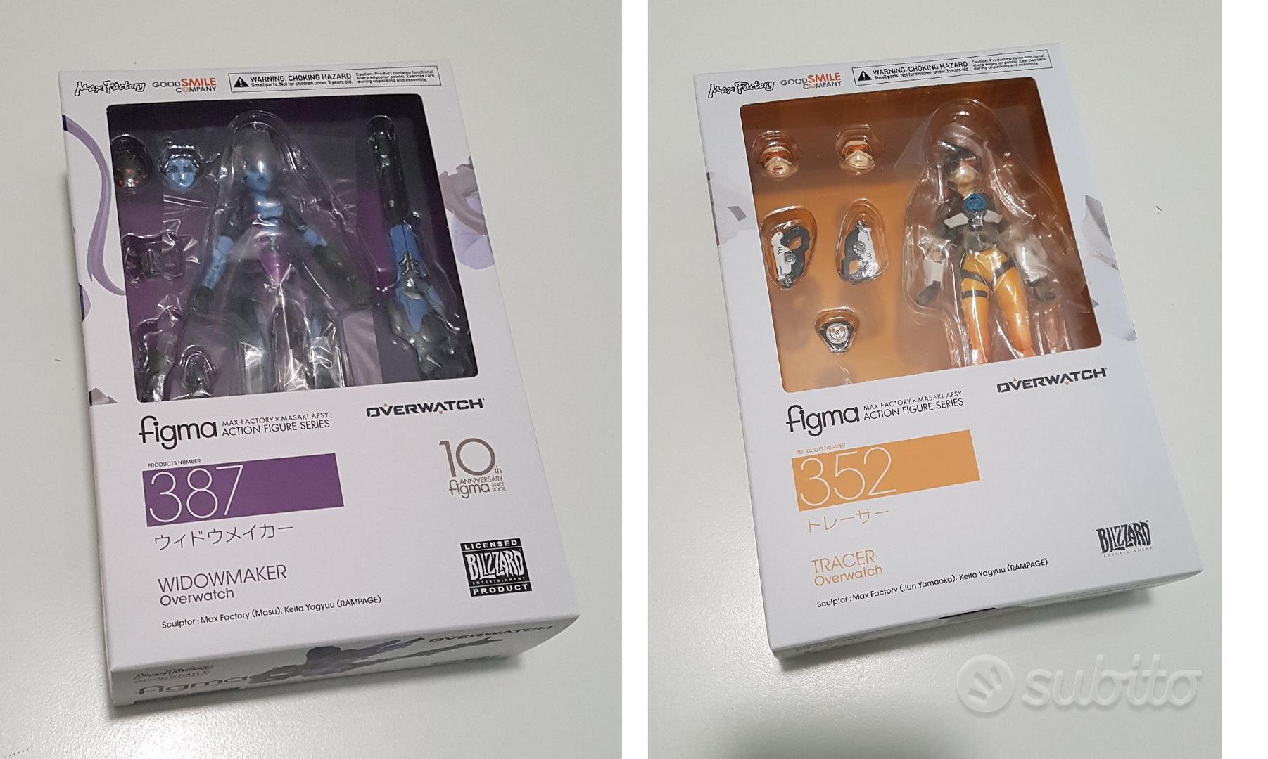 Figma Overwatch 352 Tracer + 387 Widowmaker - Collezionismo In vendita ...