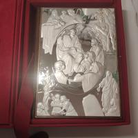 Vangelo D'arte Saie con copertina in argento