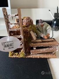 Falegname mivimento presepe nuovo