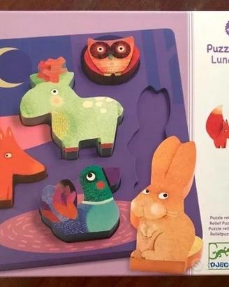 Puzzle di legno DJECO