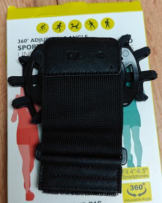 Fascia da braccio porta cellulare da corsa nuova