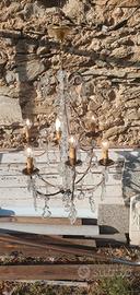 lampadario con 6 luci