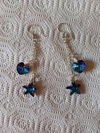 Orecchini in Cristalli Swarov. e Argento